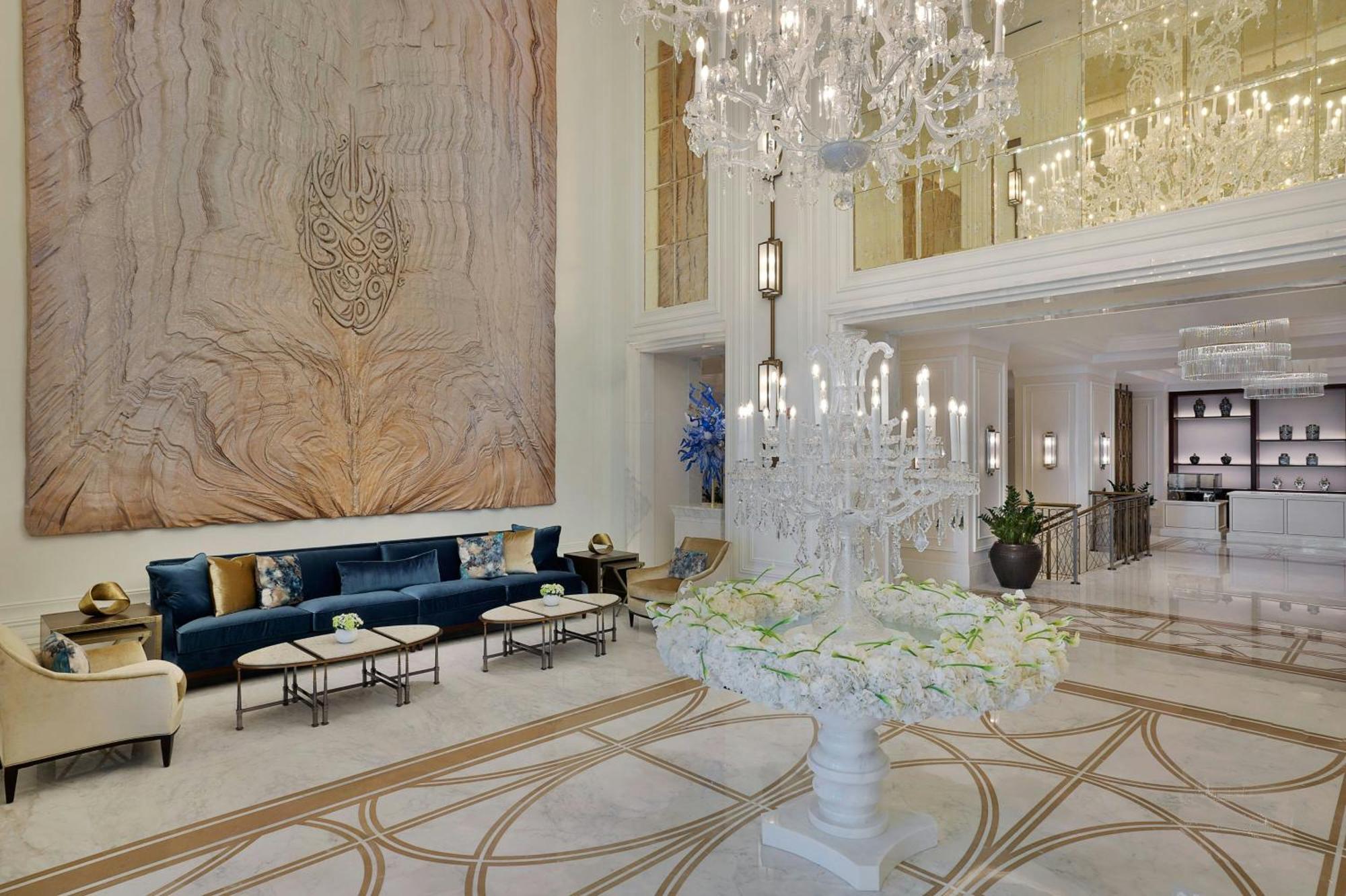 The Ritz-Carlton, Amman Otel Dış mekan fotoğraf The lobby of the hotel